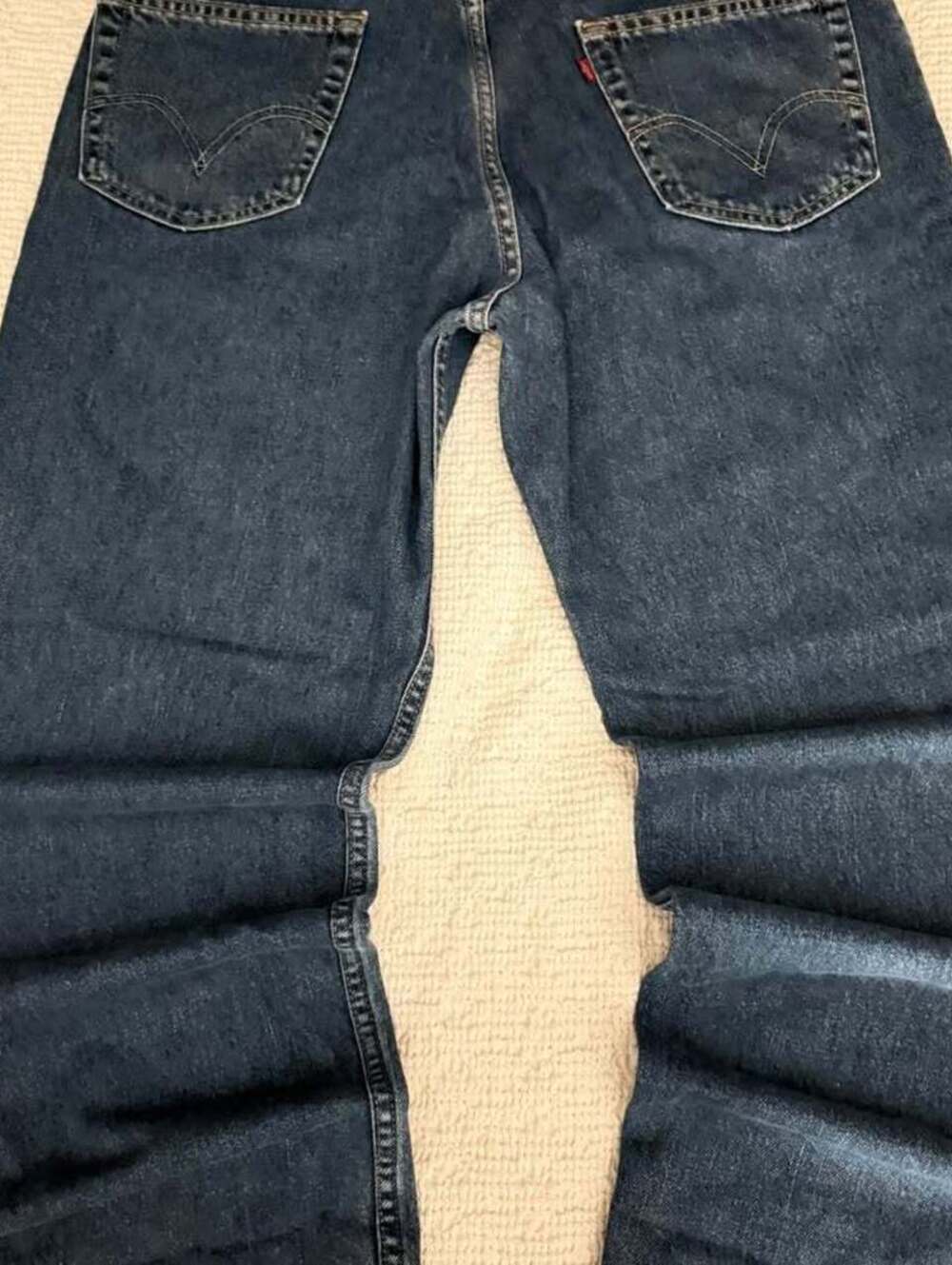 Levi's 550 Relaxed Fit Jeans Men's 36x30 Black Grey Wash